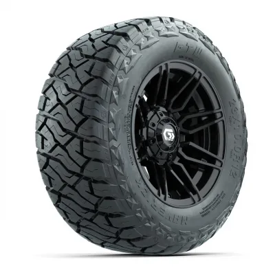 Комплект колёс 12" GTW Stealth, глянцевый чёрный, с шинами Maverick All-Terrain 23x10.00-R12, артикул A19-1294