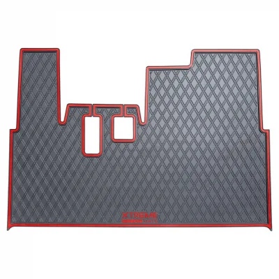 Коврики Xtreme для Yamaha G19-G22, чёрно-красные, артикул 03-435