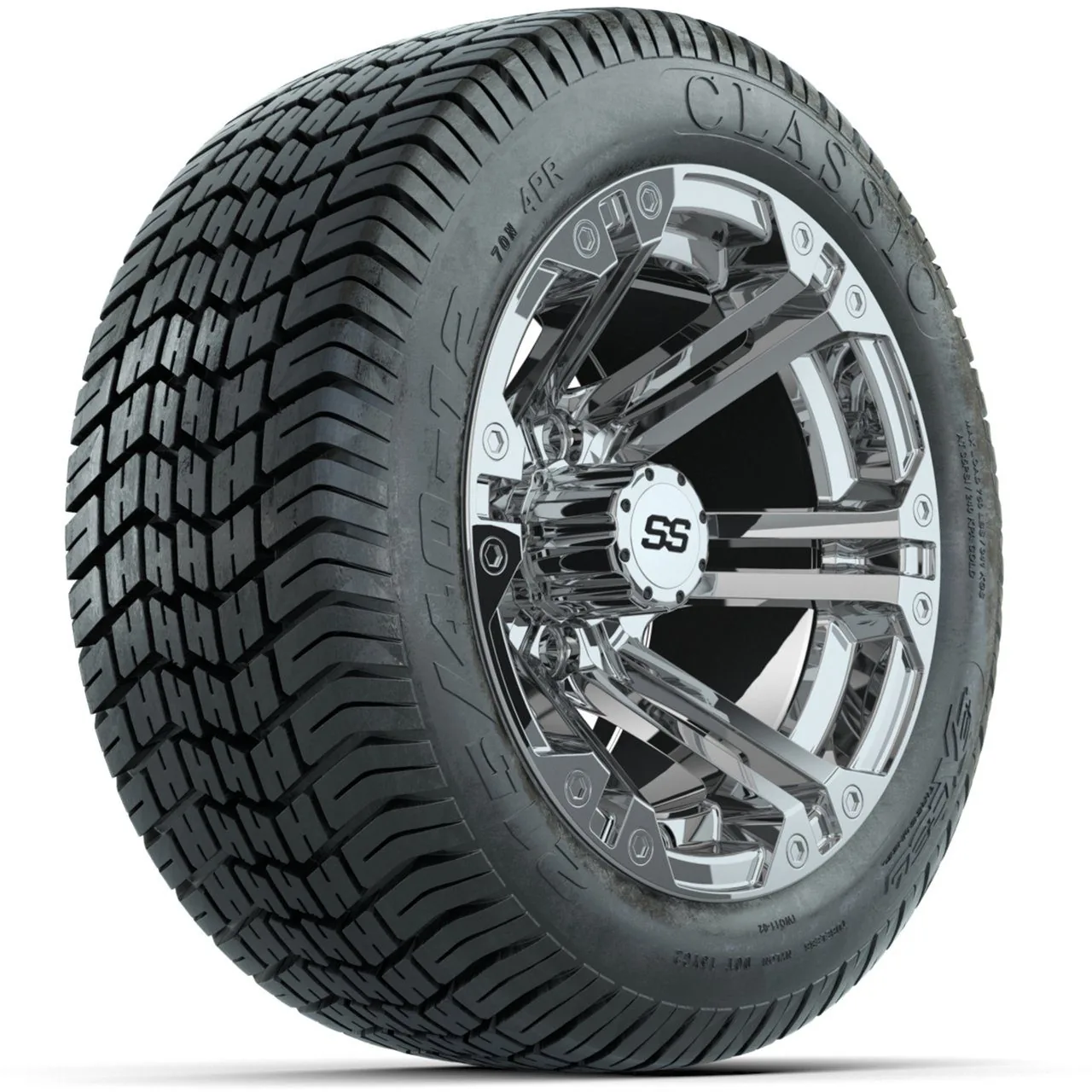 Комплект из 4 дисков GTW Specter 12" с шинами Excel Classic Street 215/40-12, артикул A19-541