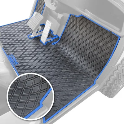 Коврики Xtreme для Yamaha Drive, чёрно-синие, артикул 03-432